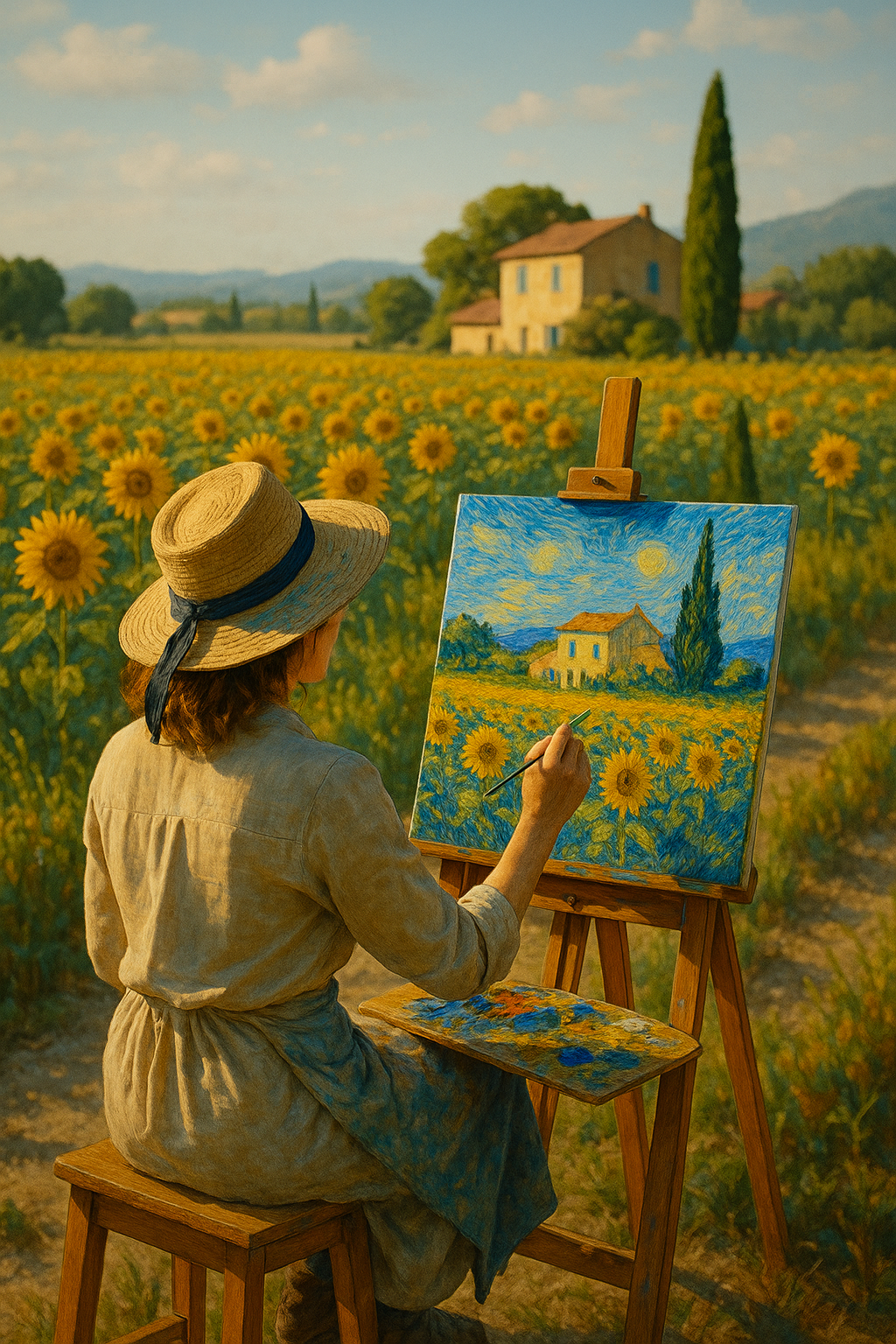 Curso de Pintura estilo Van Gogh en Arlés