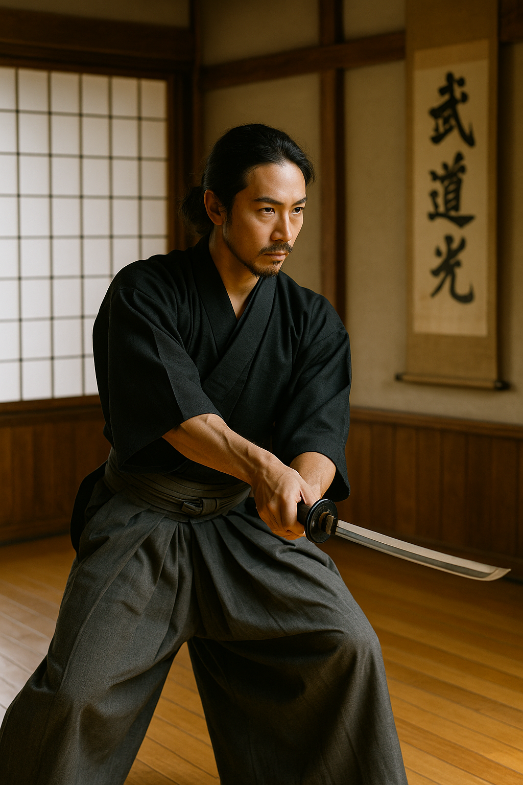Clase de espadas samurái en Kioto